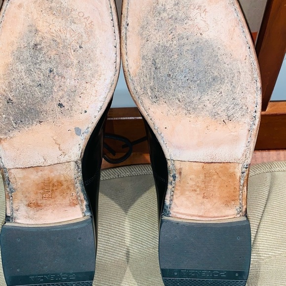 Premium Black Bespoke Cap Toe Oxfords. - Picture 9 of 16